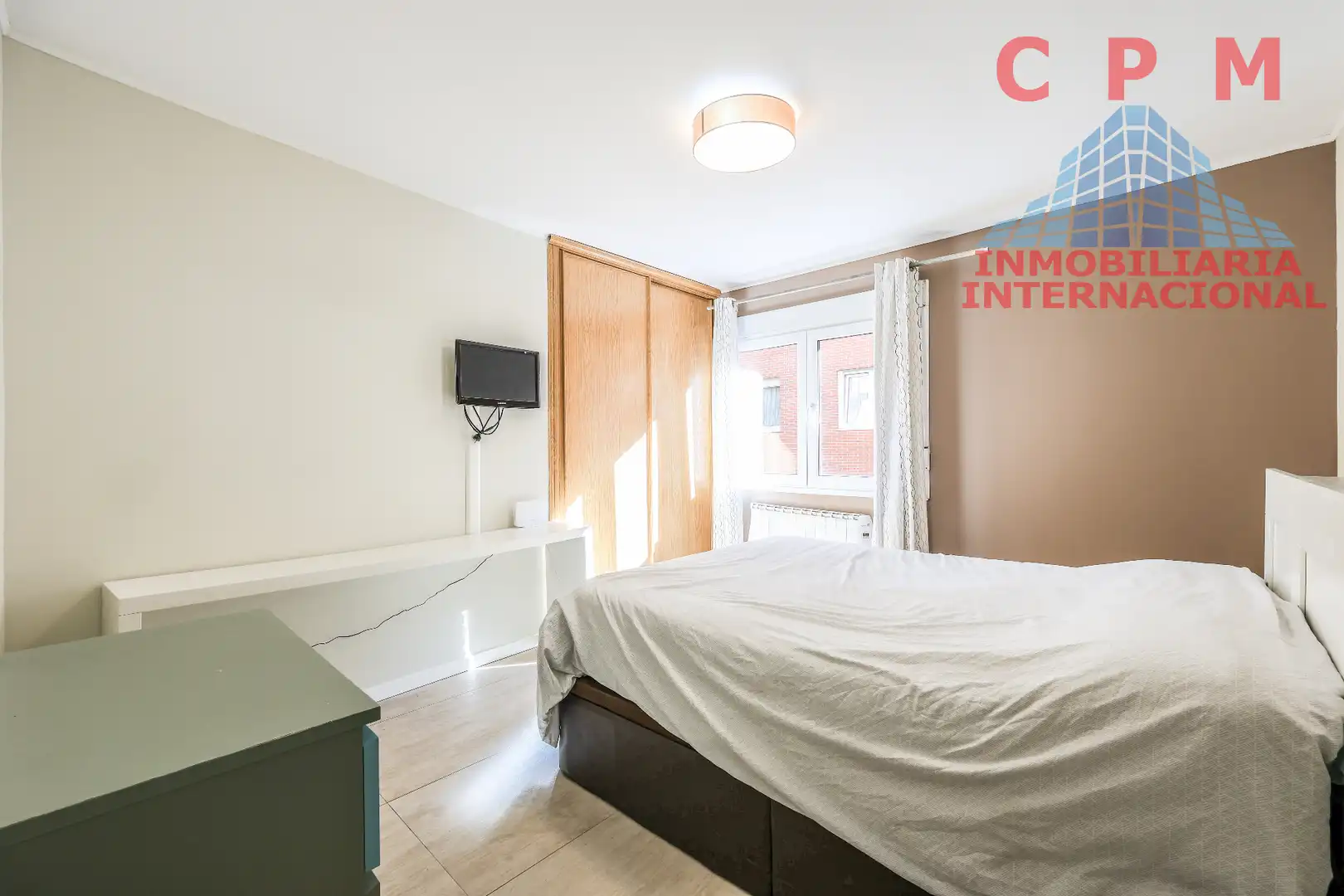 Bedroom of Flat for rent in Madrid  with Air Conditioner, Heating and Parquet flooring