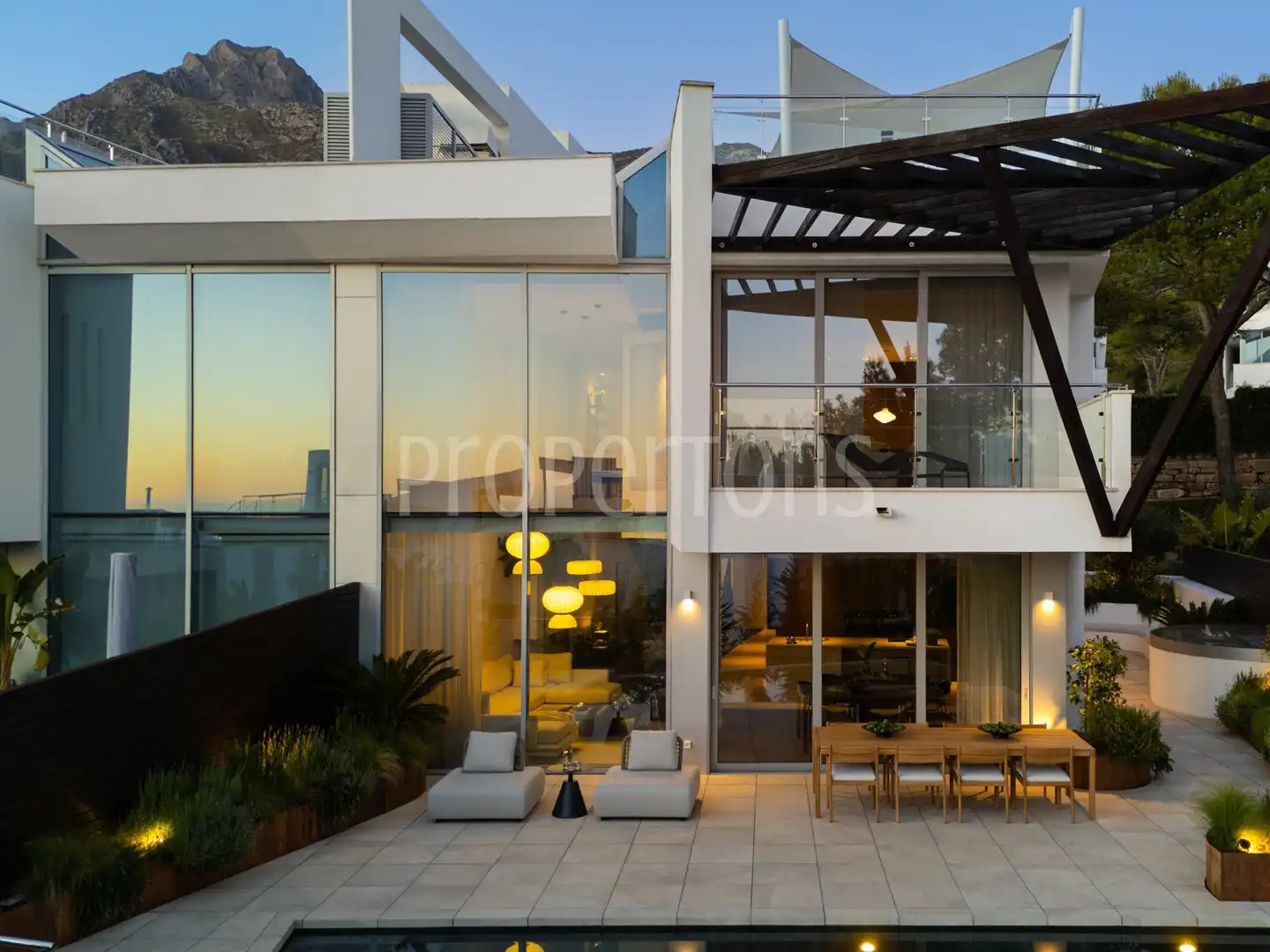 Terraza de Casa o chalet en venta en Málaga