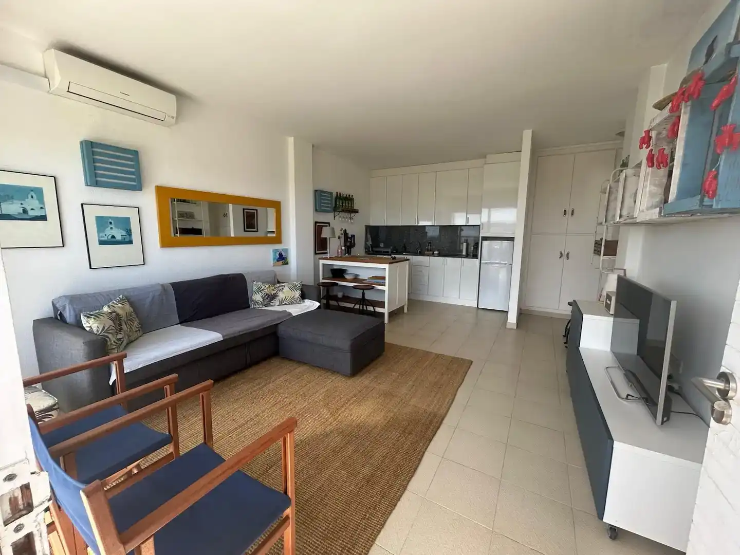 Sala d'estar de Apartament en venda en Es Mercadal amb Aire condicionat