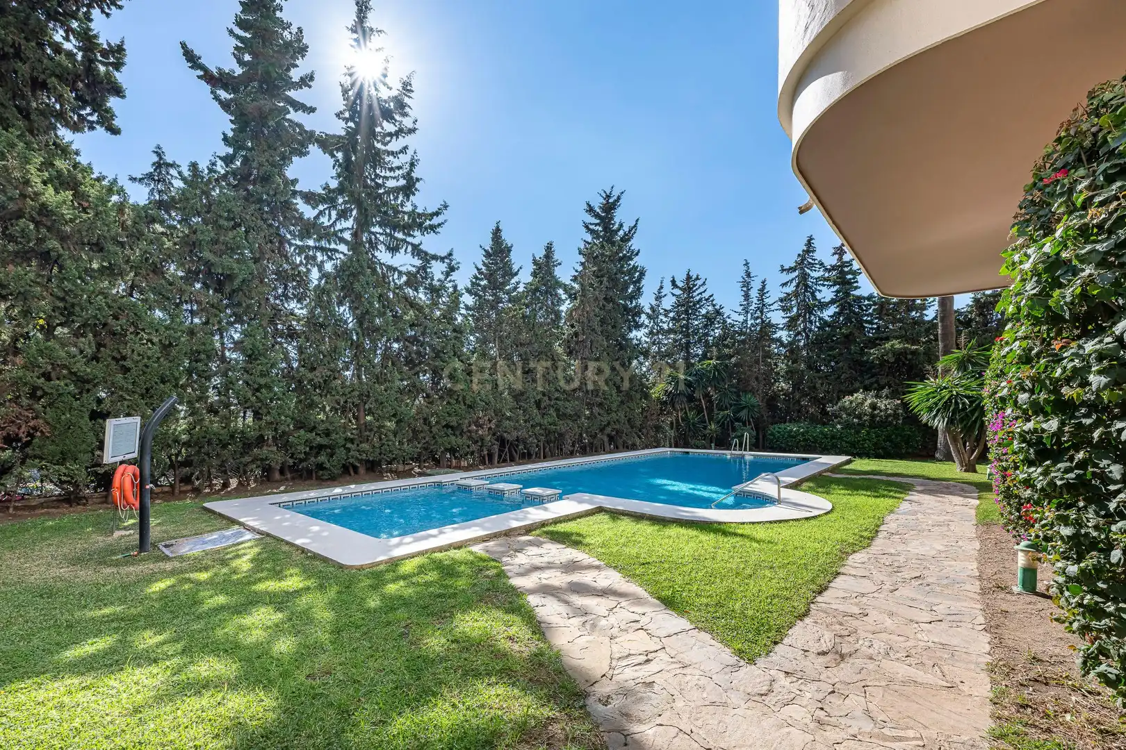 Jardín de Apartamento en venta en Marbella con Aire acondicionado, Trastero y Piscina