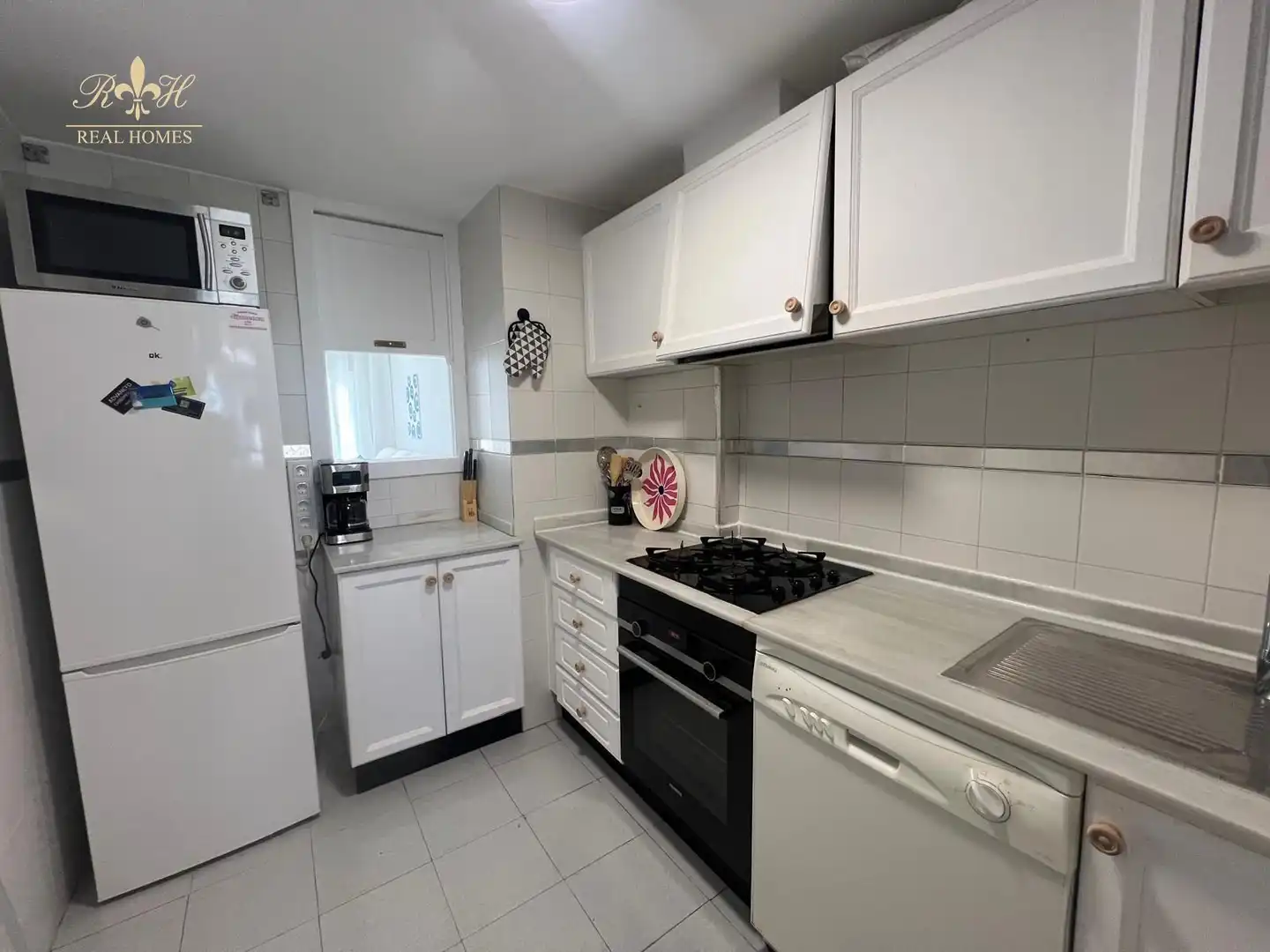 Cocina de Ático de alquiler en L'Alfàs del Pi con Aire acondicionado, Calefacción y Terraza