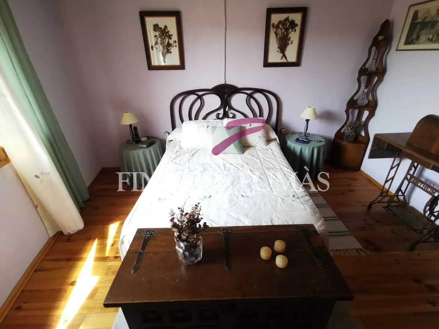 Habitación de Casa o chalet en venta en Savallà del Comtat con Calefacción, Trastero y Amueblado