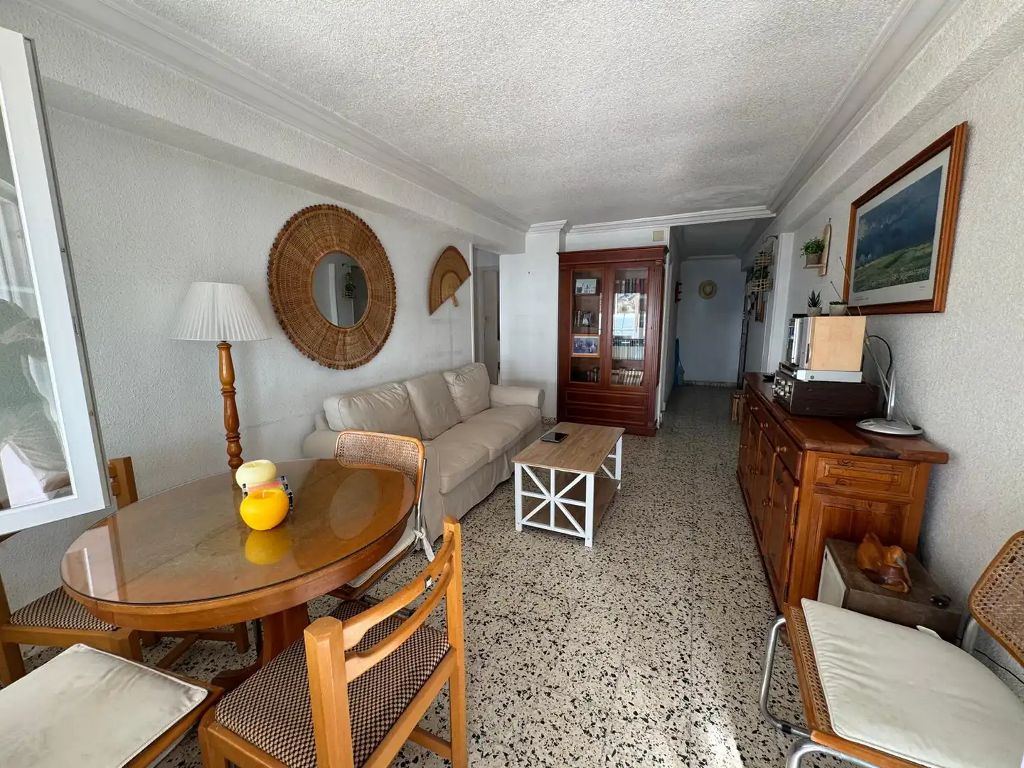 Living room of Apartments for rent in El Campello  with Terrace, Furnished and Oven