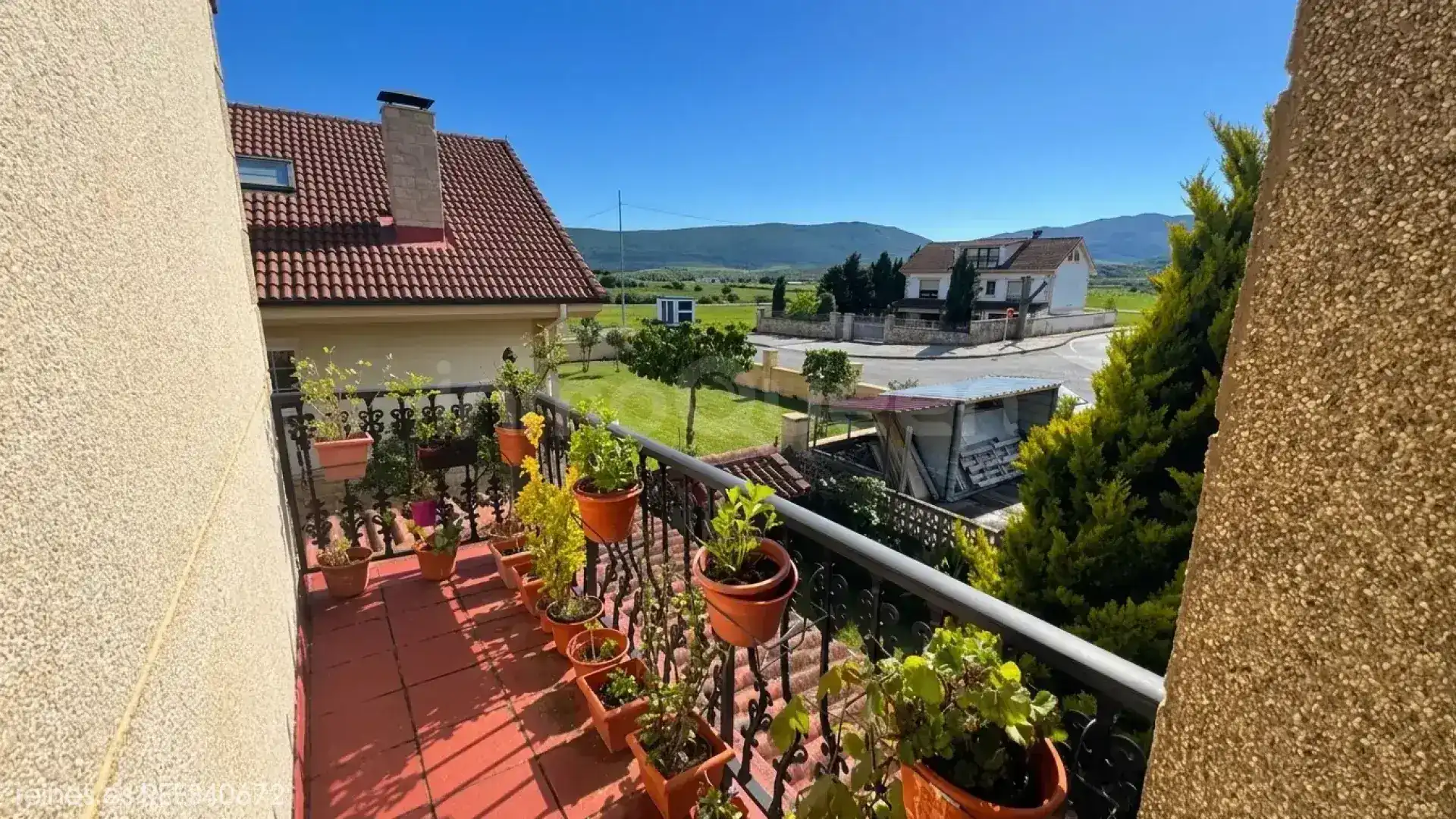 Terraza de Casa o chalet en venta en Campoo de Enmedio con Calefacción, Jardín privado y Terraza