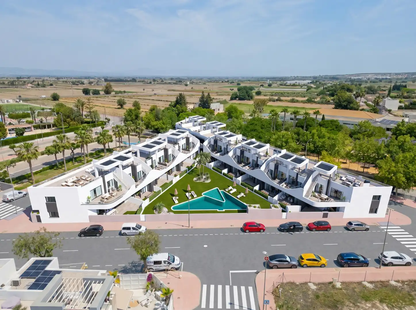Vista exterior de Apartamento en venta en San Fulgencio con Terraza, Balcón y Piscina comunitaria