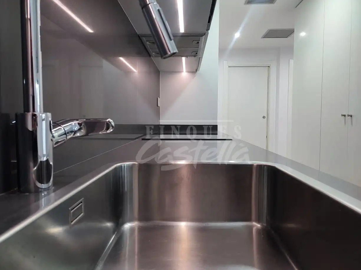 Kitchen of Flat for sale in Mataró  with Air Conditioner, Heating and Terrace