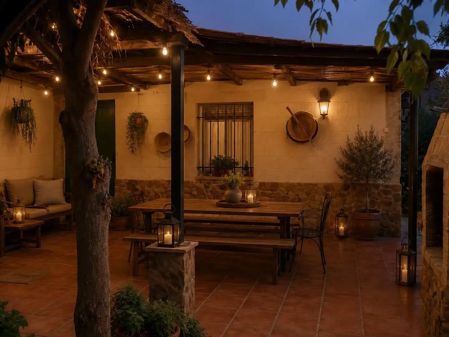 Terraza de Casa o chalet en venta en Piedrabuena con Calefacción, Jardín privado y Terraza