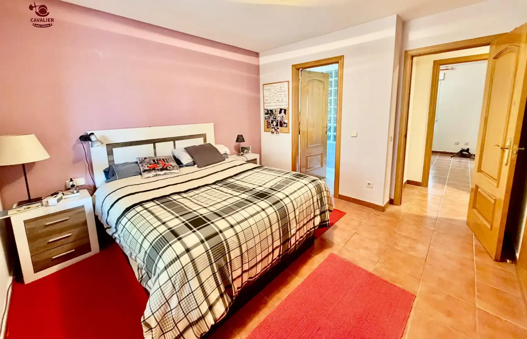Dormitori de Casa o xalet en venda en Guadarrama amb Calefacció, Jardí privat i Terrassa
