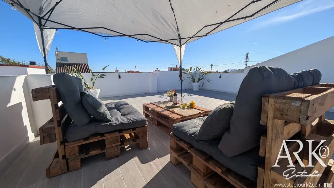 Terraza de Casa o chalet en venta en Gandia con Terraza, Amueblado y Horno