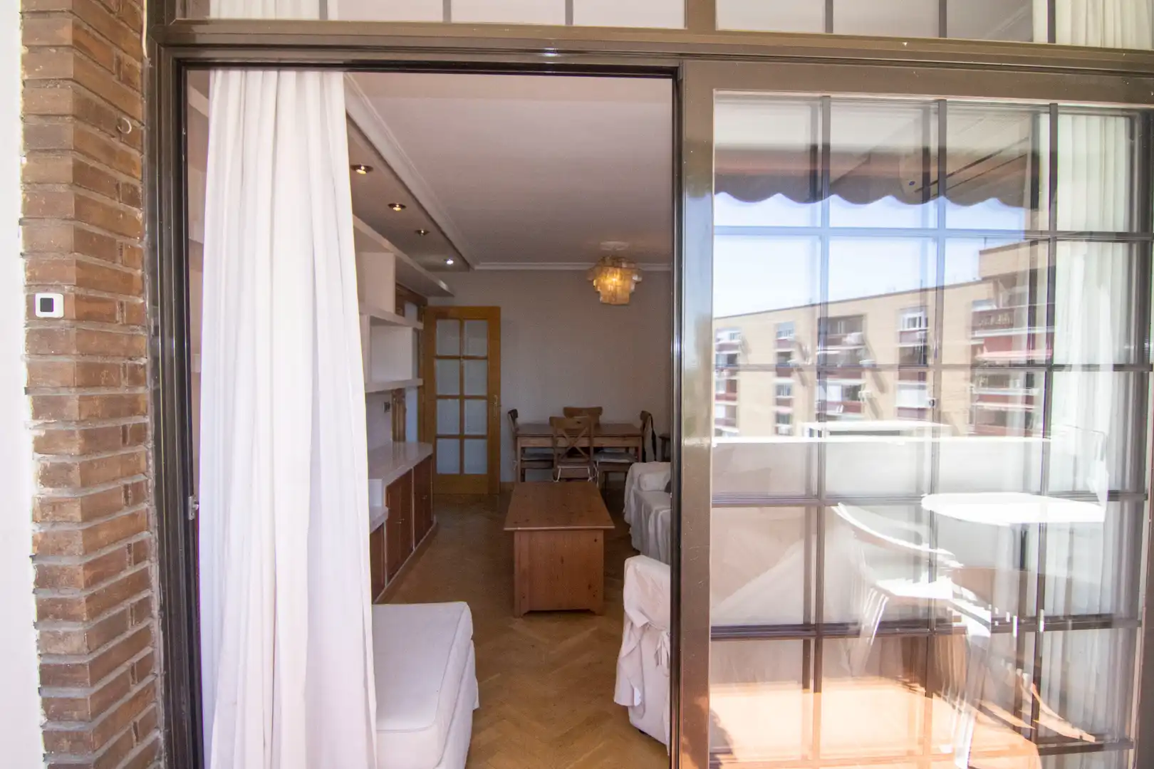 Schlafzimmer von Wohnung zum Verkauf in Madrid mit Klimaanlage, Heizung und Terrasse
