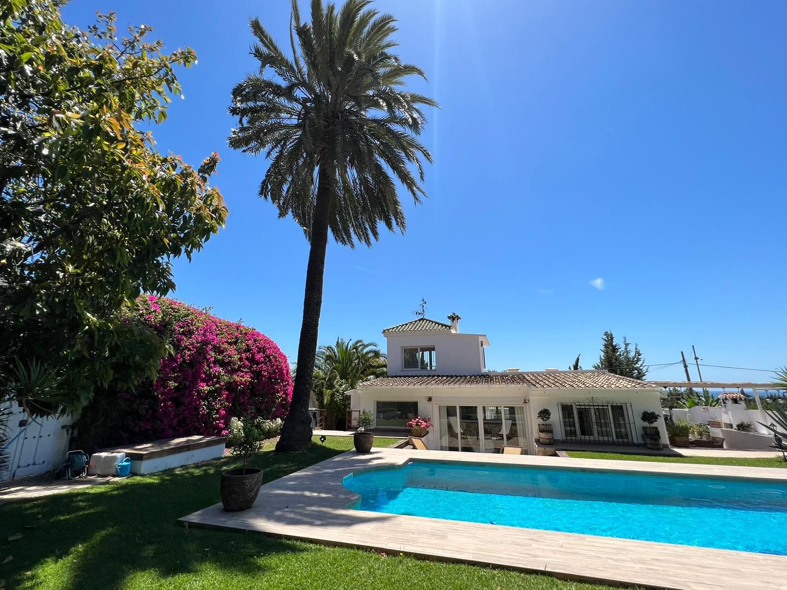 Jardí de Casa o xalet de lloguer en Marbella amb Aire condicionat, Jardí privat i Terrassa