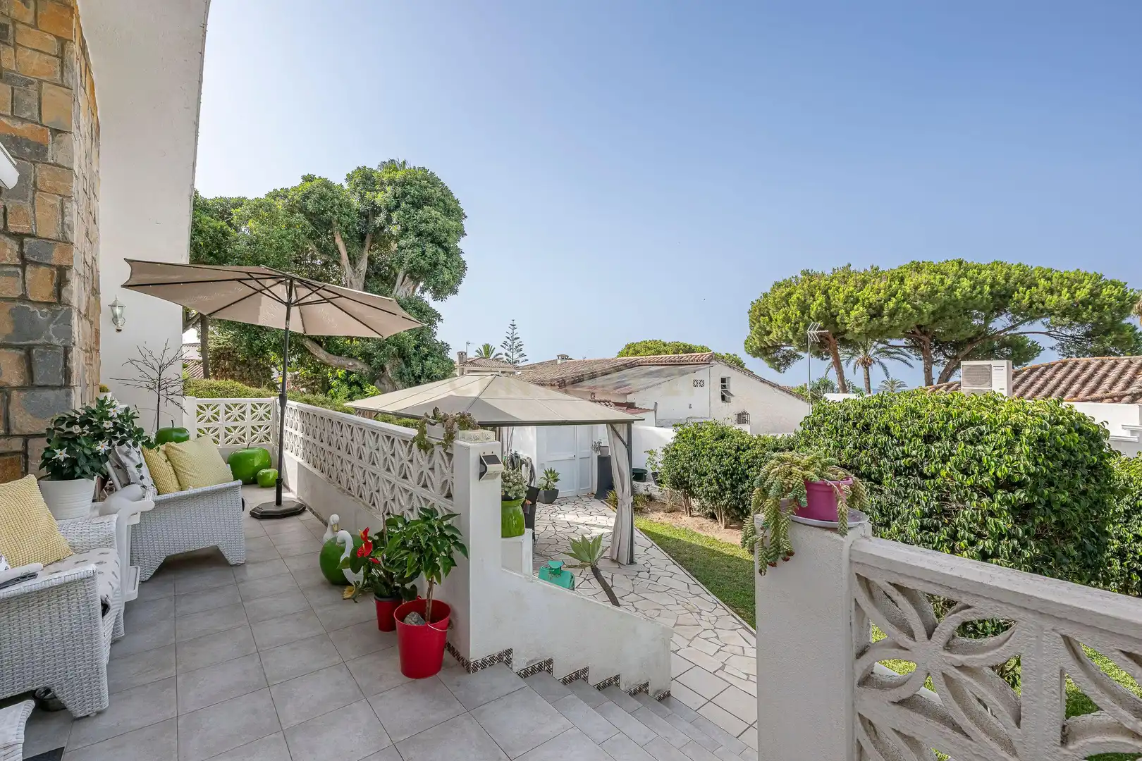 Garden of Houses for sale in Marbella  with Private garden
