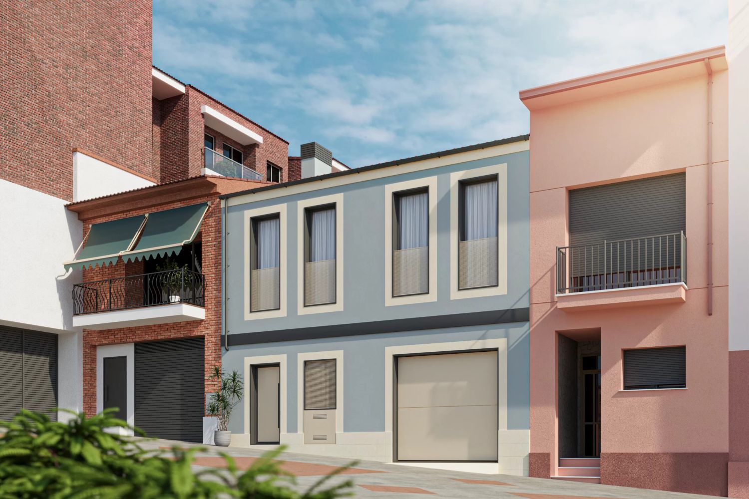 Exterior view of House or chalet for sale in Sant Vicenç Dels Horts  with Air Conditioner, Heating and Terrace