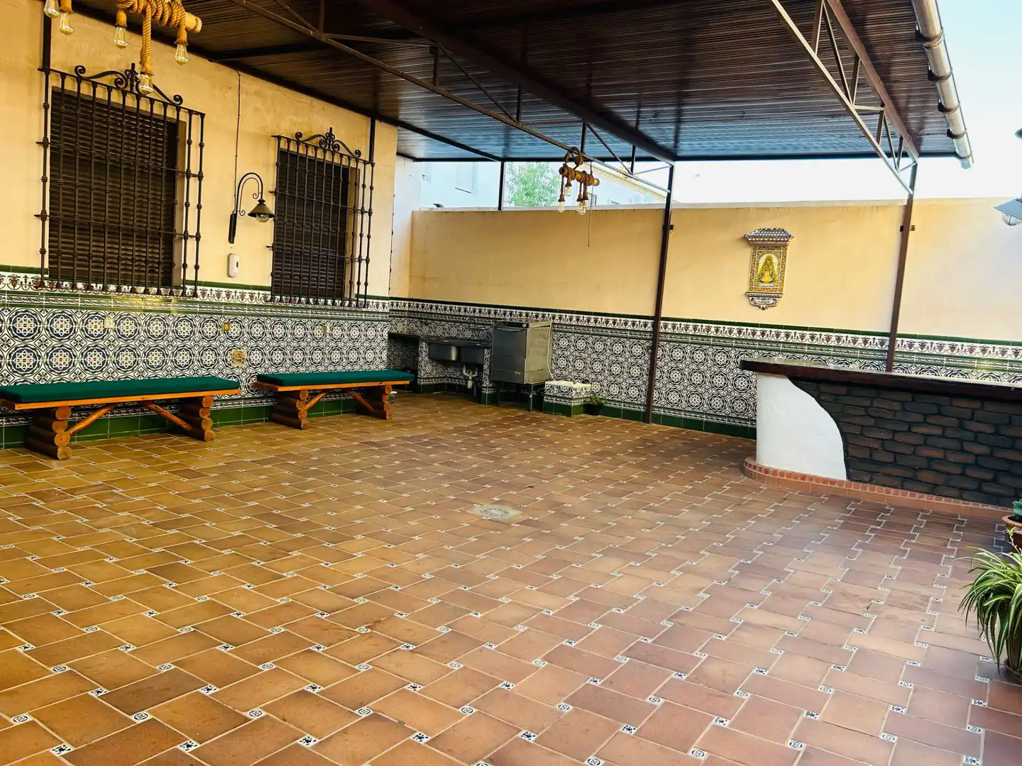 Terrassa de Casa o xalet de lloguer en Almonte amb Moblat, Rentadora i Microones
