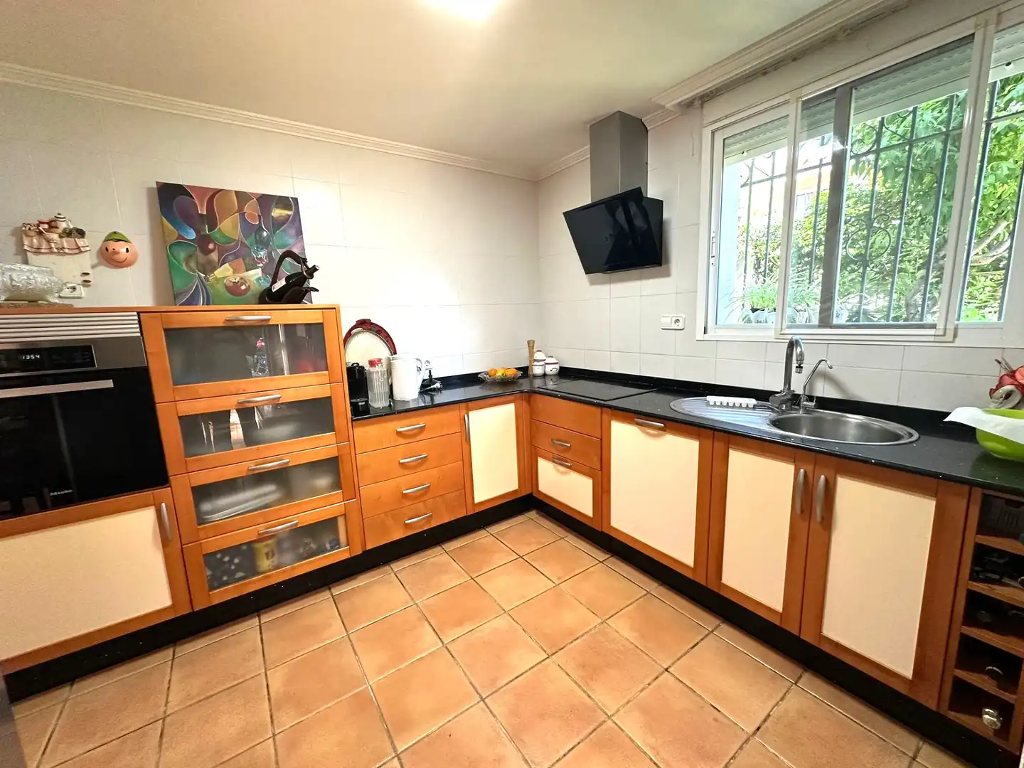 Cocina de Casa o chalet en venta en Peñíscola / Peníscola con Jardín privado, Amueblado y Horno