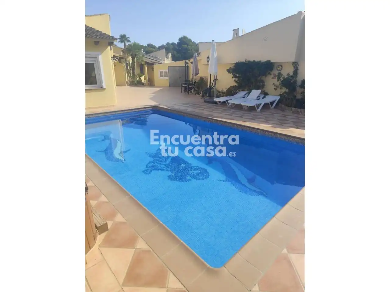 Swimming pool of Houses for rent in La Nucia  with Air Conditioner, Heating and Private garden
