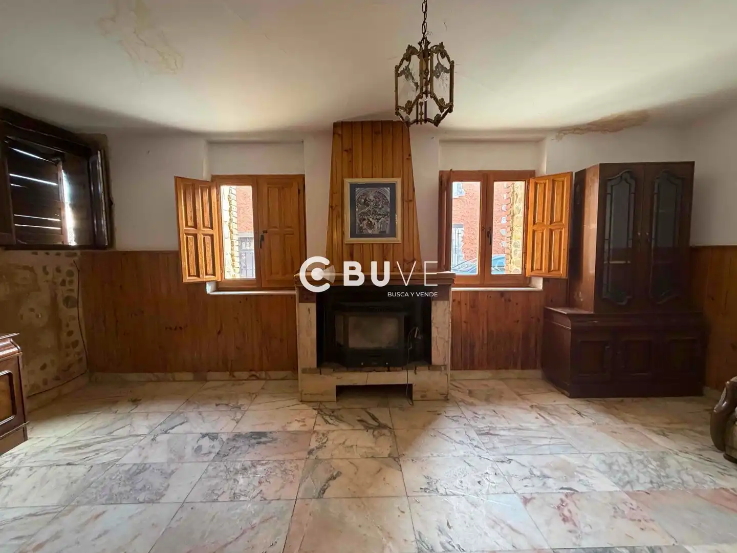 Living room of Houses for sale in Valdefresno  with Heating and Terrace