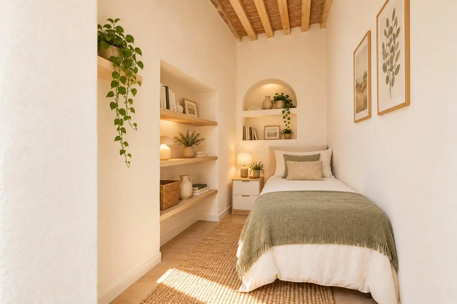 Bedroom of Flat for share in Almería