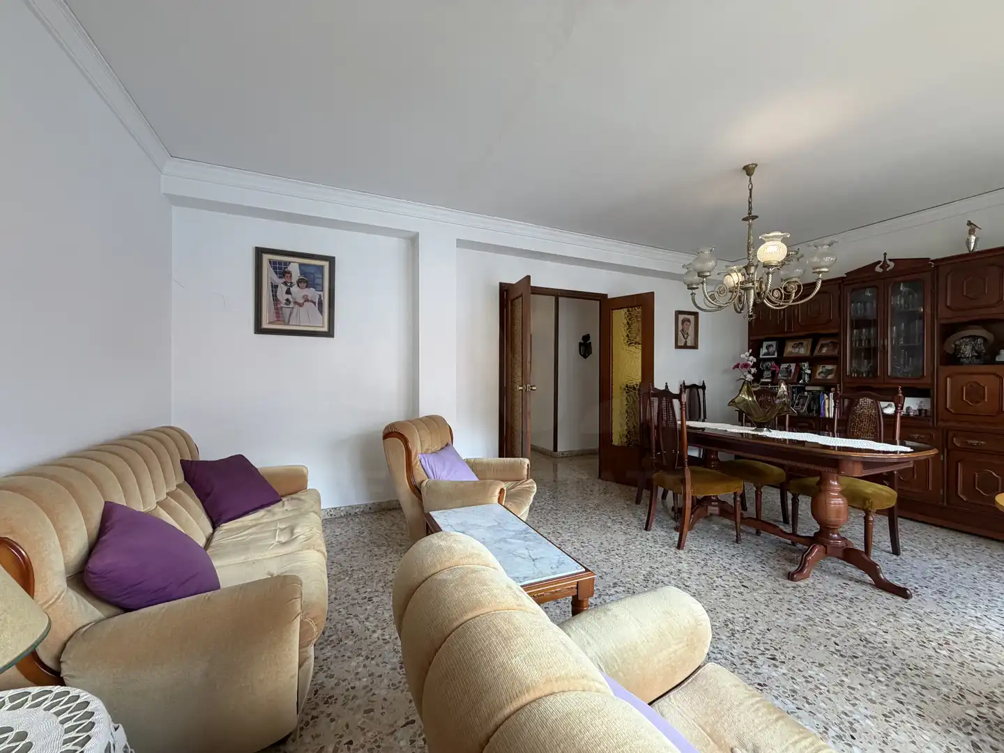 Sala d'estar de Finca rústica en venda en Pego amb Aire condicionat