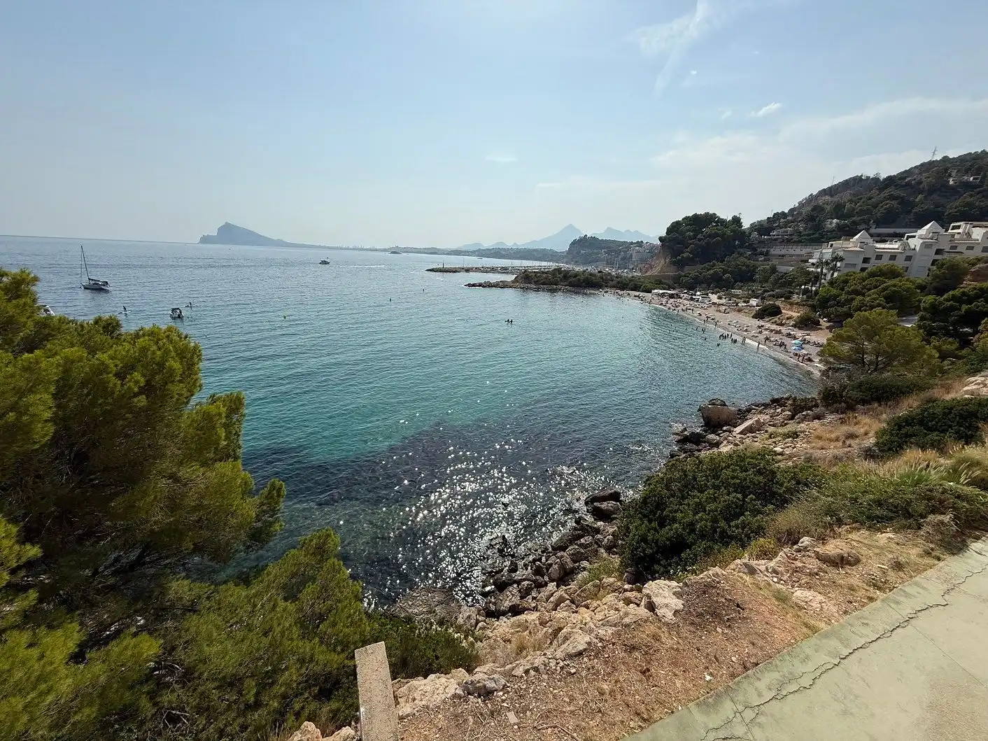 Vista exterior de Apartament de lloguer en Altea amb Aire condicionat, Calefacció i Terrassa