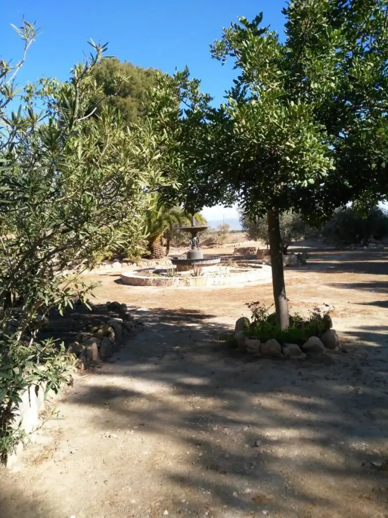 Garden of Country homes for sale in Lorca  with Air Conditioner, Heating and Private garden