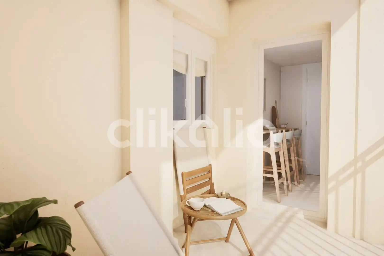 Bedroom of Flat for sale in Madrid  with Air Conditioner, Heating and Terrace