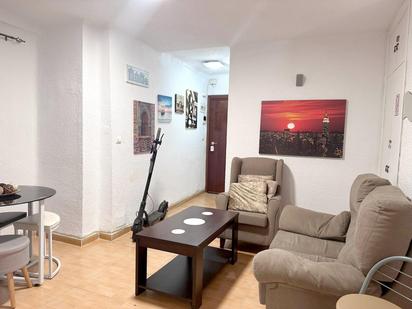 Living room of Flat for sale in Málaga Capital  with Air Conditioner