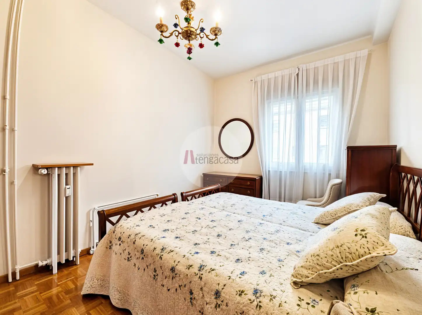 Bedroom of Flat for sale in Madrid  with Air Conditioner, Heating and Terrace