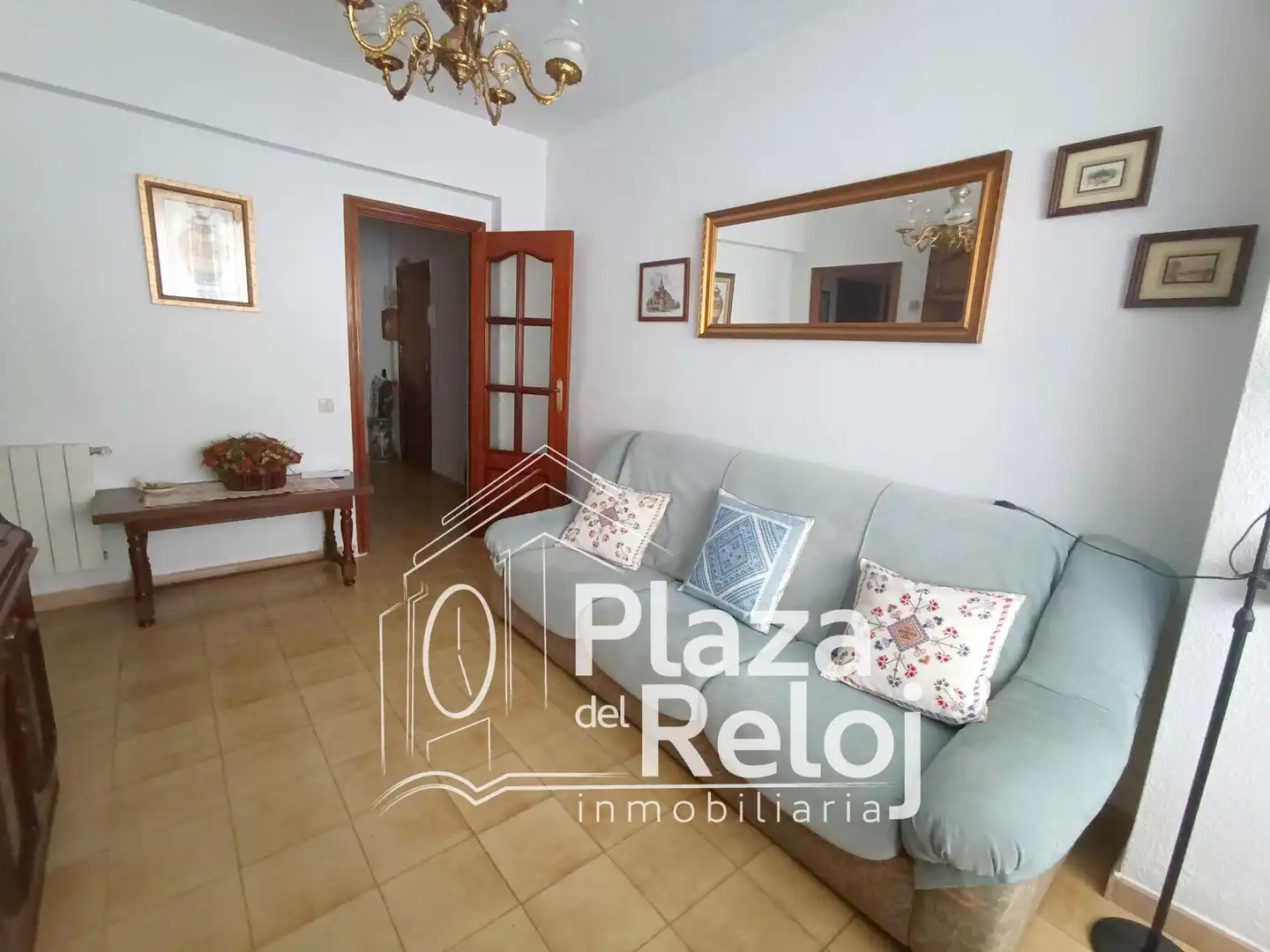 Sala d'estar de Pis en venda en Talavera de la Reina amb Aire condicionat, Calefacció i Moblat
