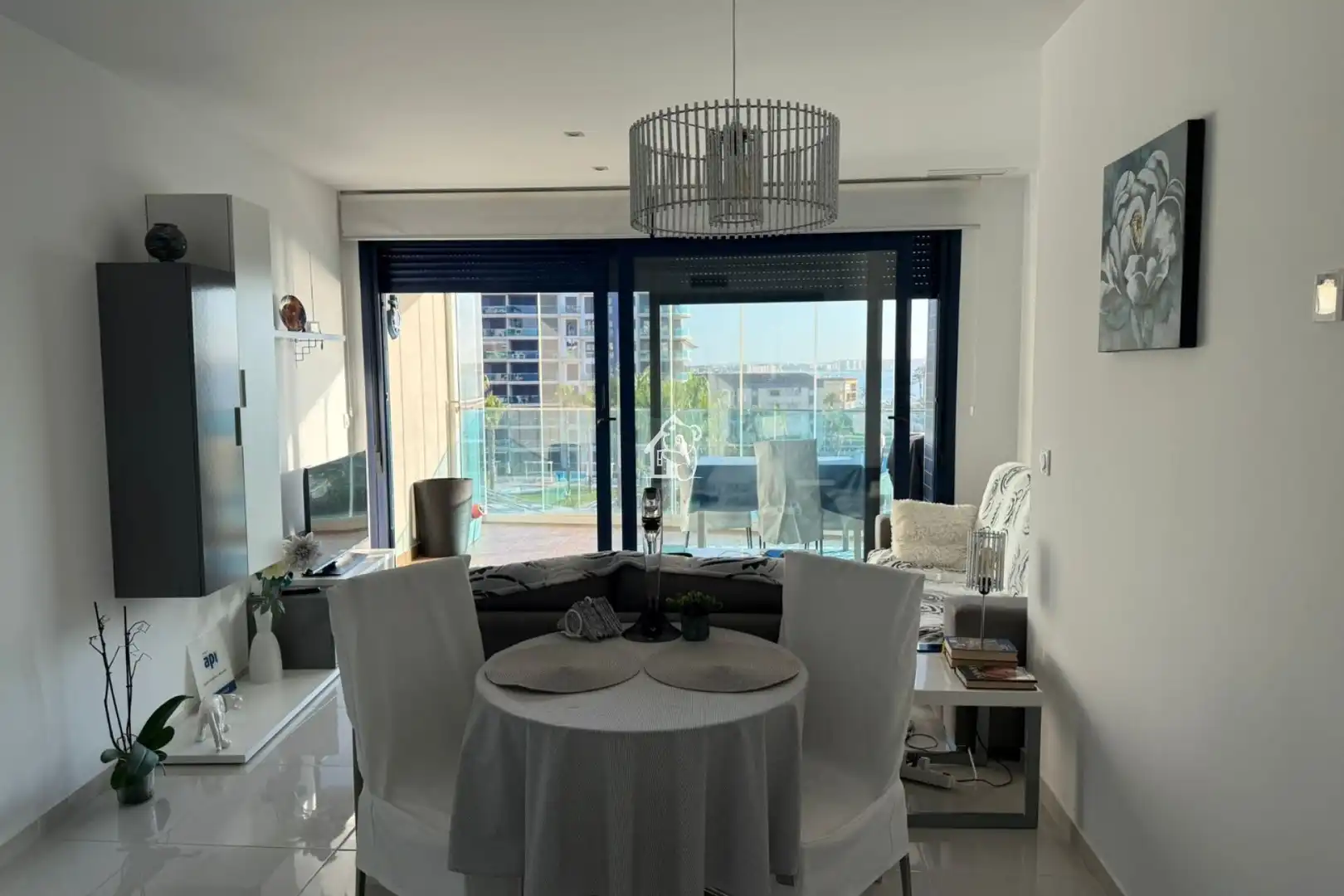 Dining room of Apartments for rent in Torrevieja  with Air Conditioner, Terrace and Swimming Pool