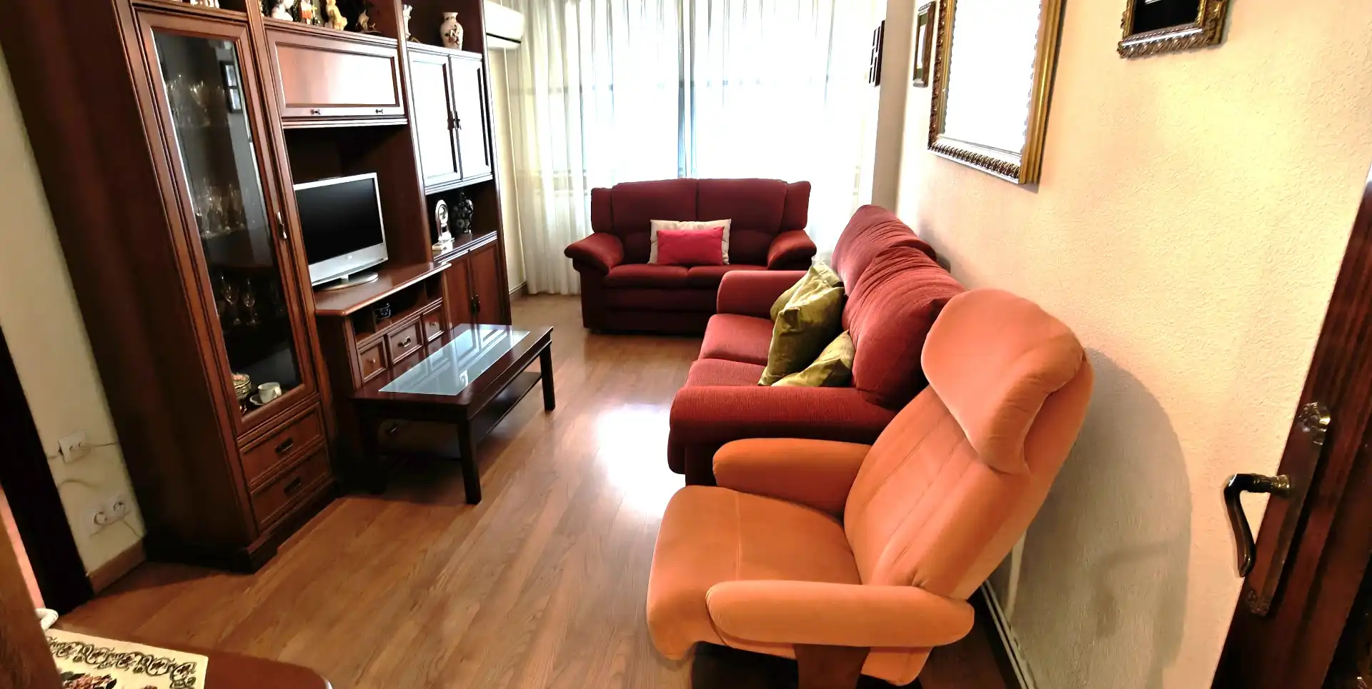 Sala d'estar de Pis en venda en Zaragoza amb Aire condicionat, Calefacció i Parquet