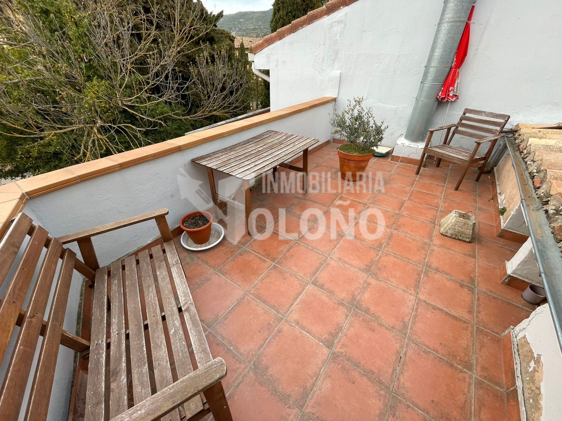 Terraza de Finca rústica en venta en Ábalos con Parquet, Terraza y Trastero