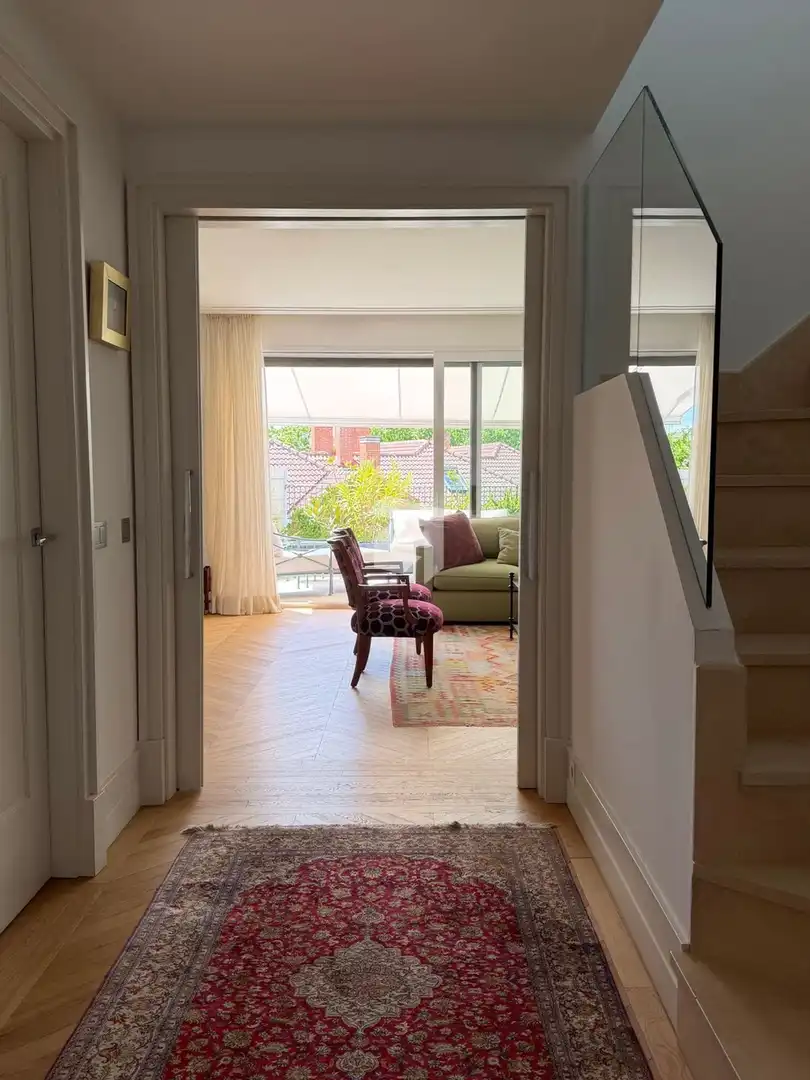 Sala de estar de Ático en venta en Madrid con Aire acondicionado, Calefacción y Parquet