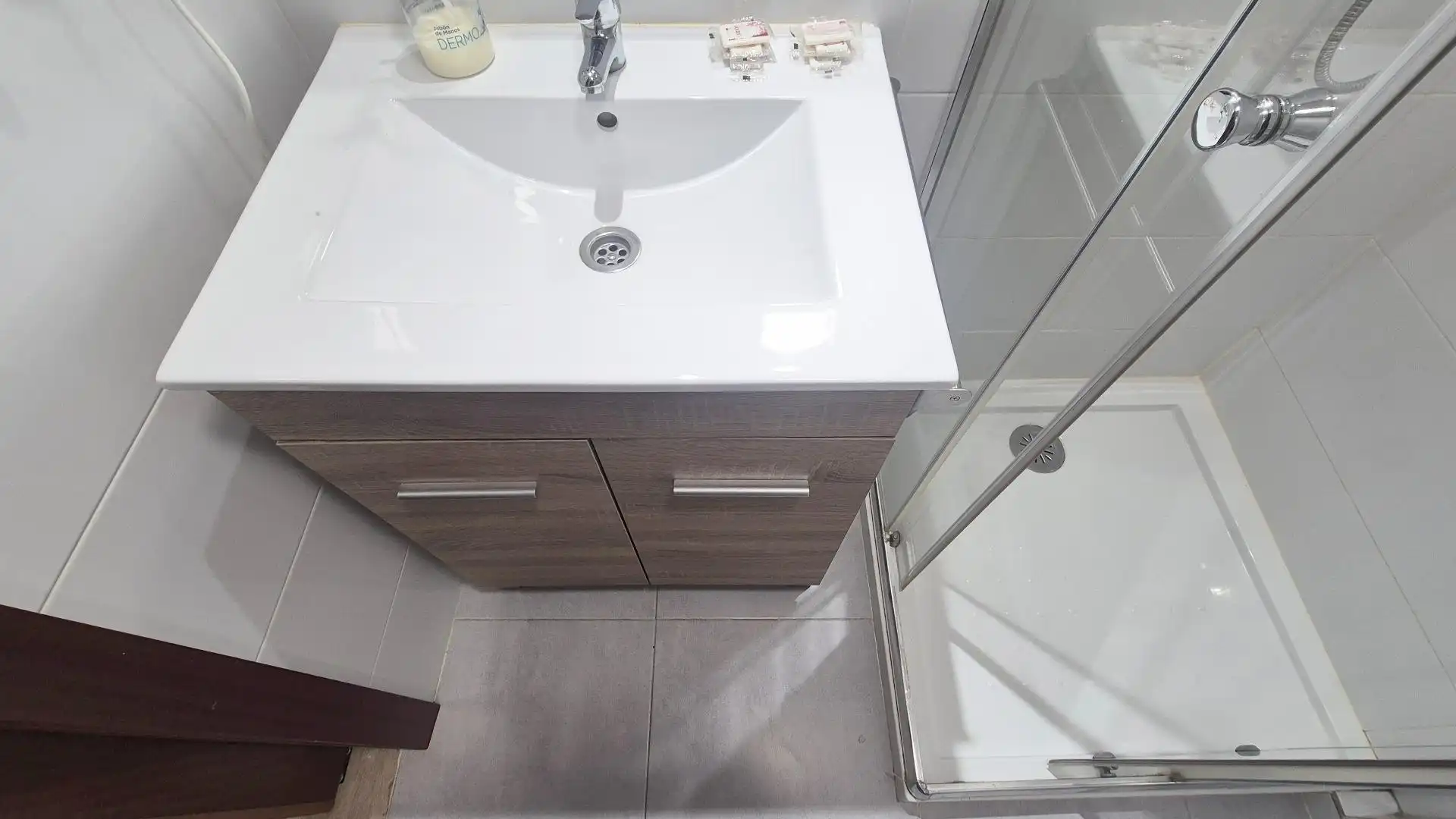 Baño de Estudio de alquiler en Salamanca con Calefacción, Amueblado y Balcón