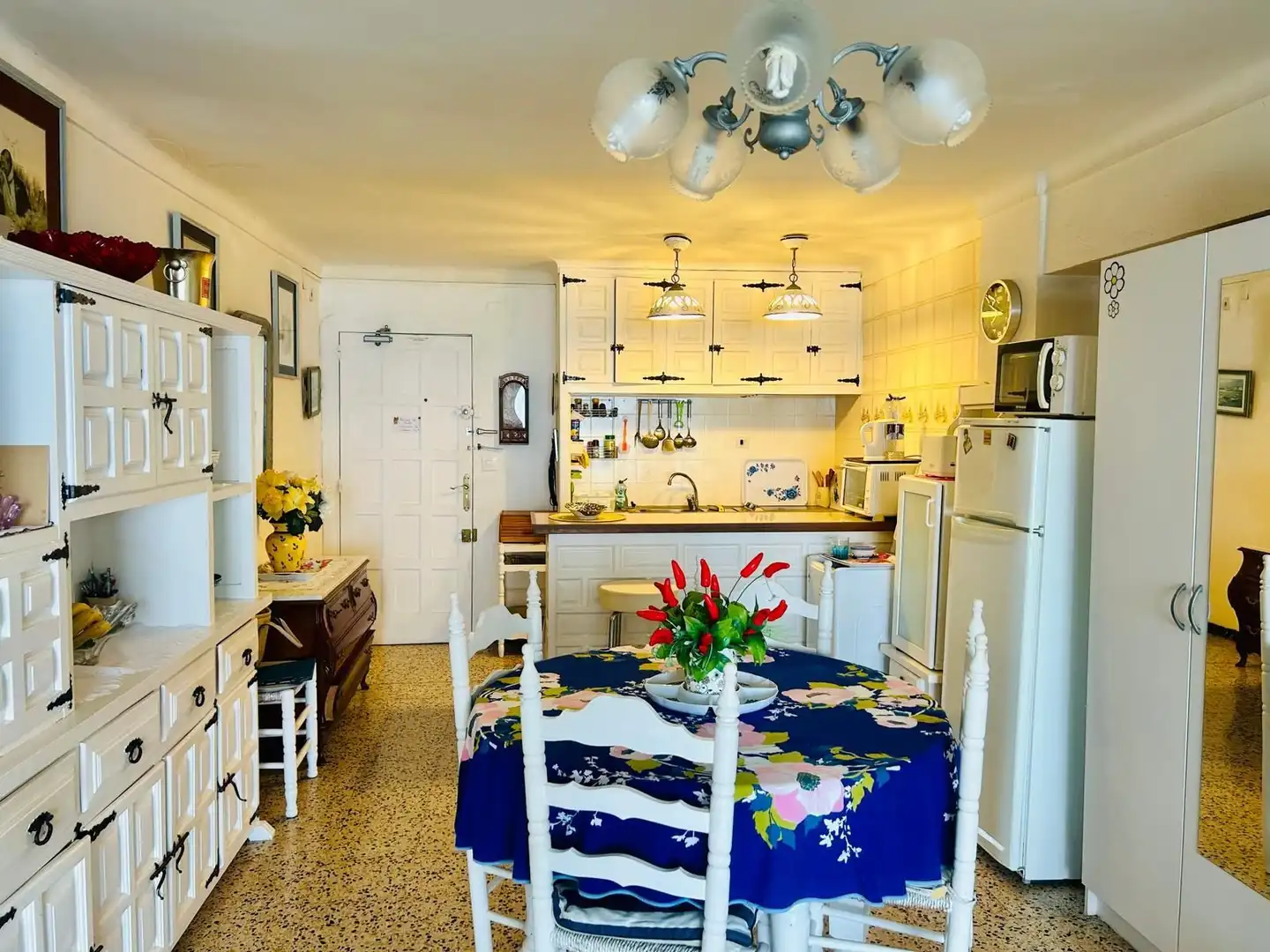 Cocina de Apartamento en venta en Empuriabrava con Amueblado
