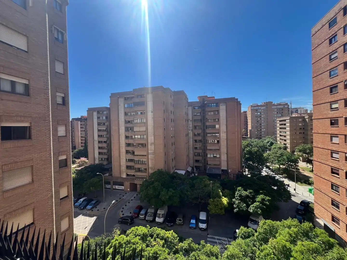 Exterior view of Flat for rent in Valencia  with Private garden, Terrace and Furnished