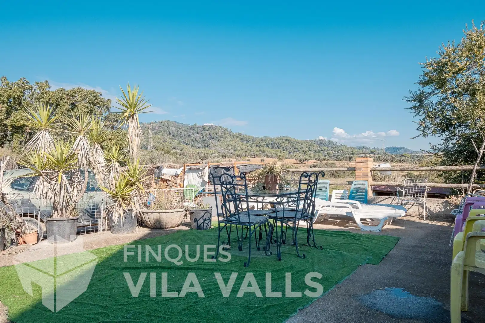 Terrassa de Finca rústica en venda en Sentmenat