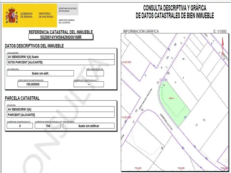 Terreno residenziale in vendita a Parcent, imagen 6
