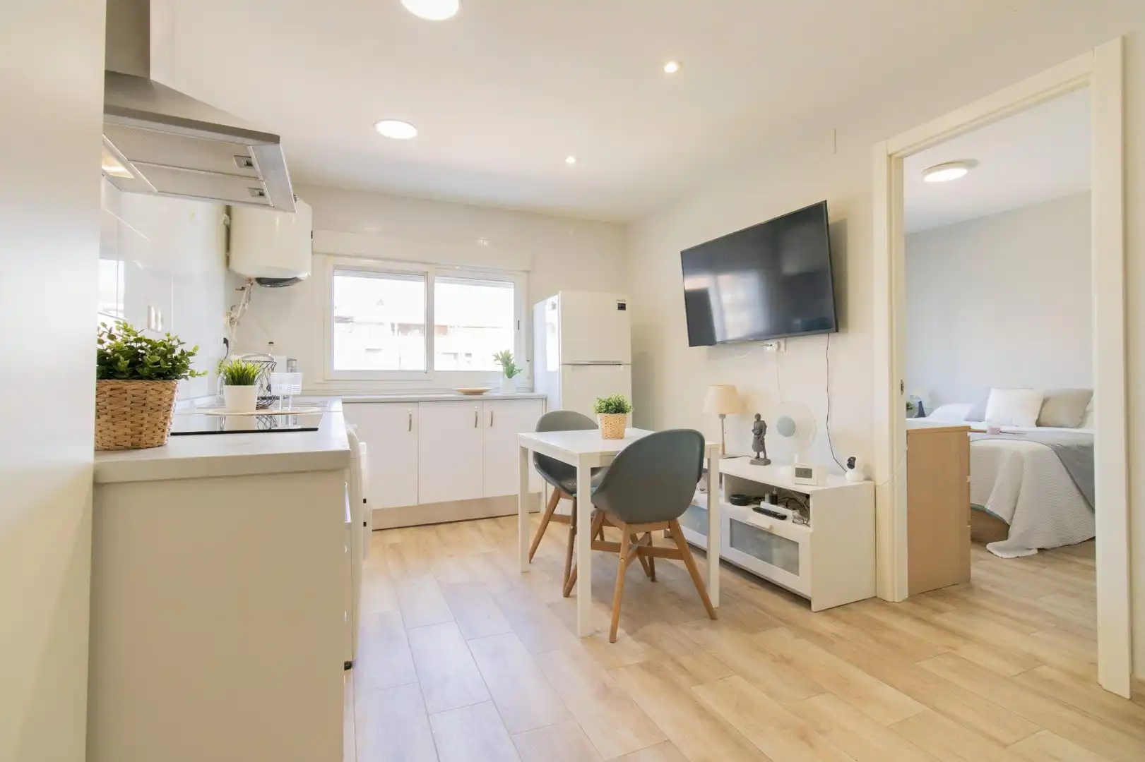 Kitchen of Flat for sale in Valencia  with Air Conditioner