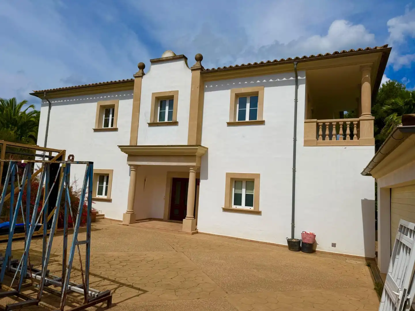 Exterior view of Houses for sale in Calvià  with Air Conditioner, Terrace and Swimming Pool