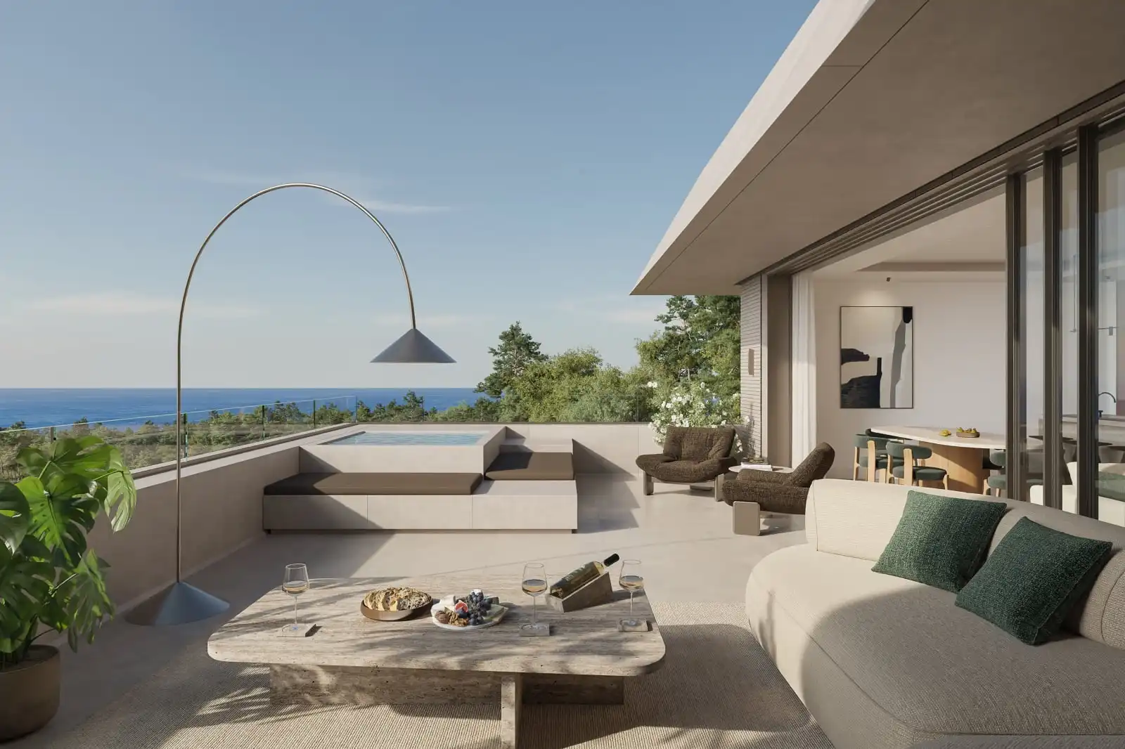 Terraza de Apartamento en venta en Benalmádena con Aire acondicionado, Terraza y Balcón