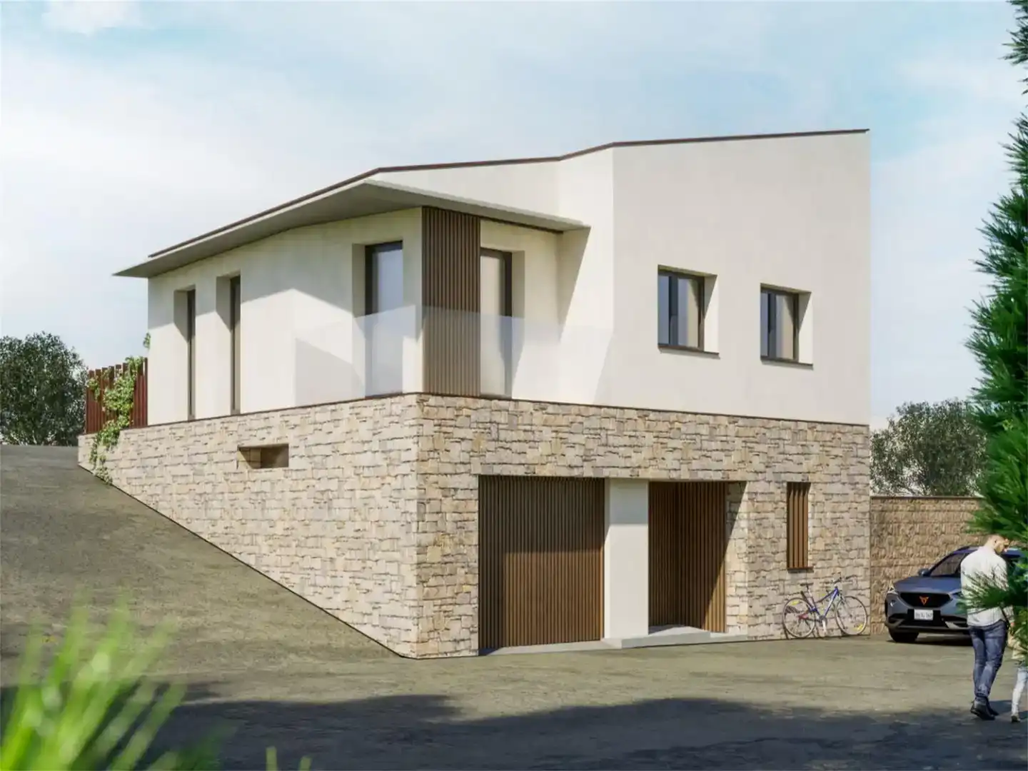Vista exterior de Terreno en venta en Alcanó