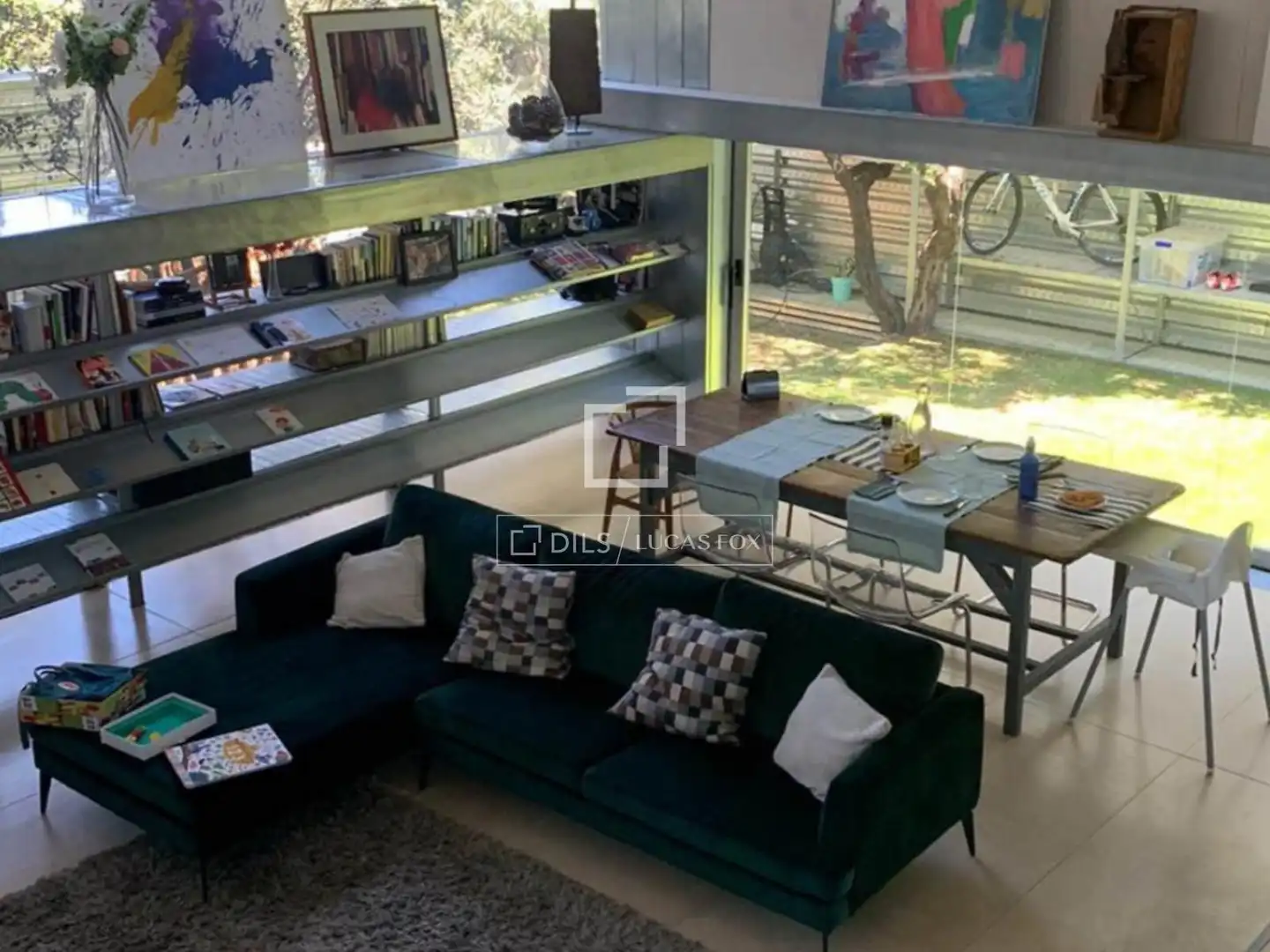 Sala d'estar de Casa o xalet de lloguer en Las Rozas de Madrid amb Aire condicionat, Calefacció i Jardí privat