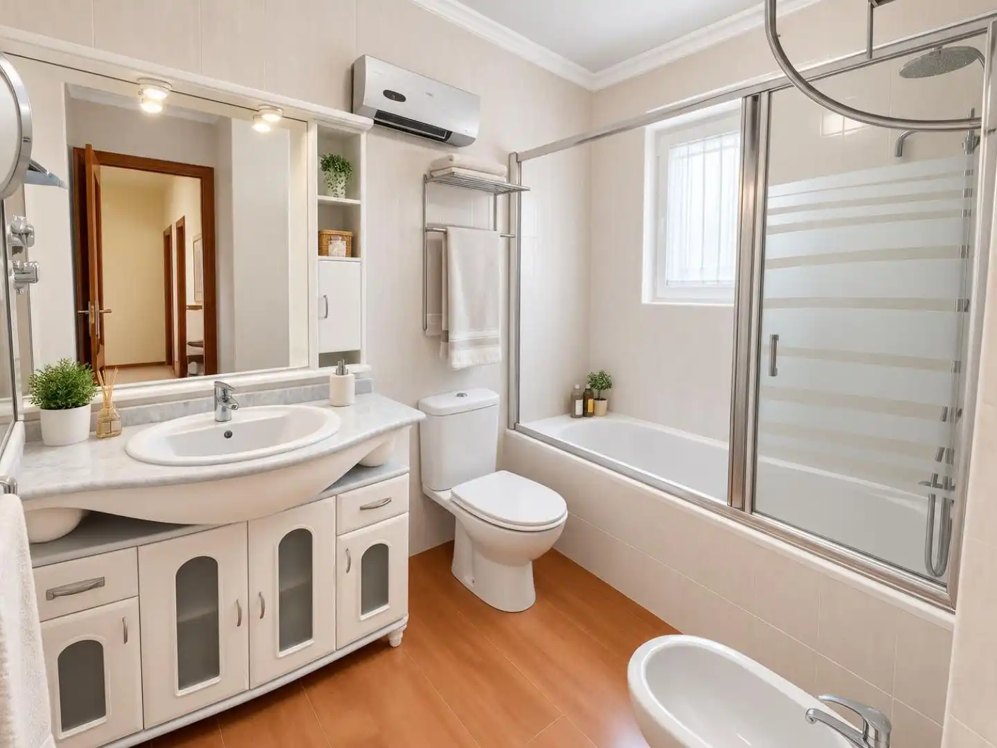 Baño de Casa adosada en venta en Pulpí con Aire acondicionado, Terraza y Piscina