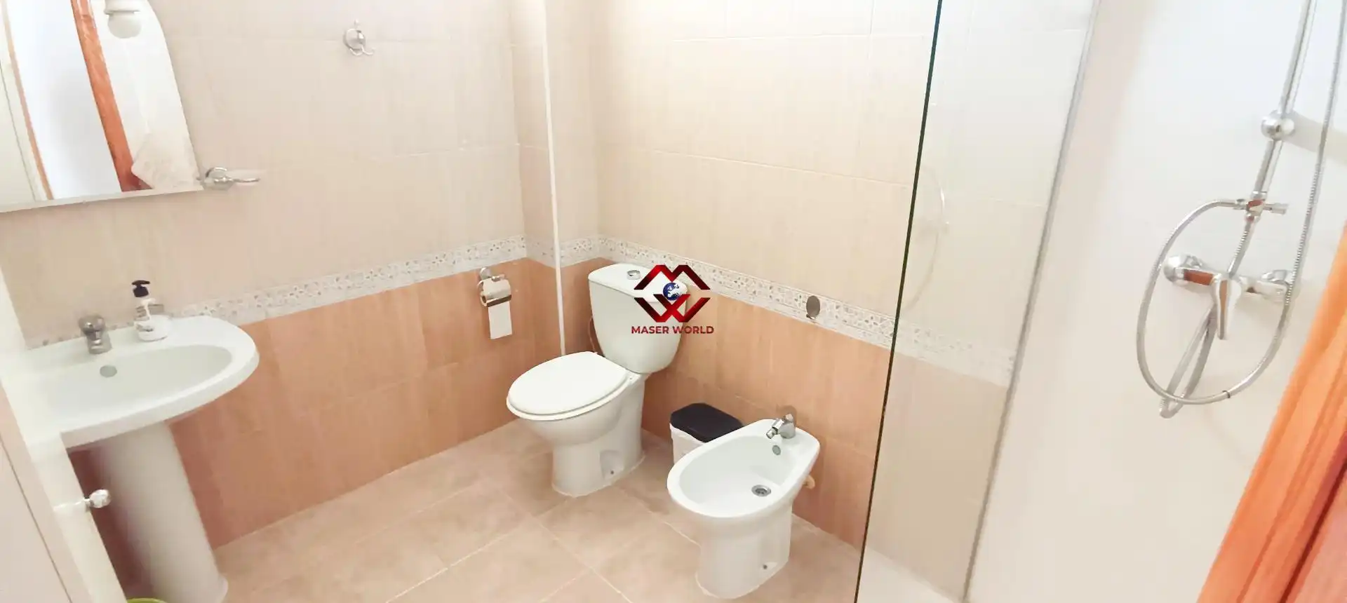 Baño de Planta baja en venta en Mazarrón con Jardín privado, Terraza y Trastero