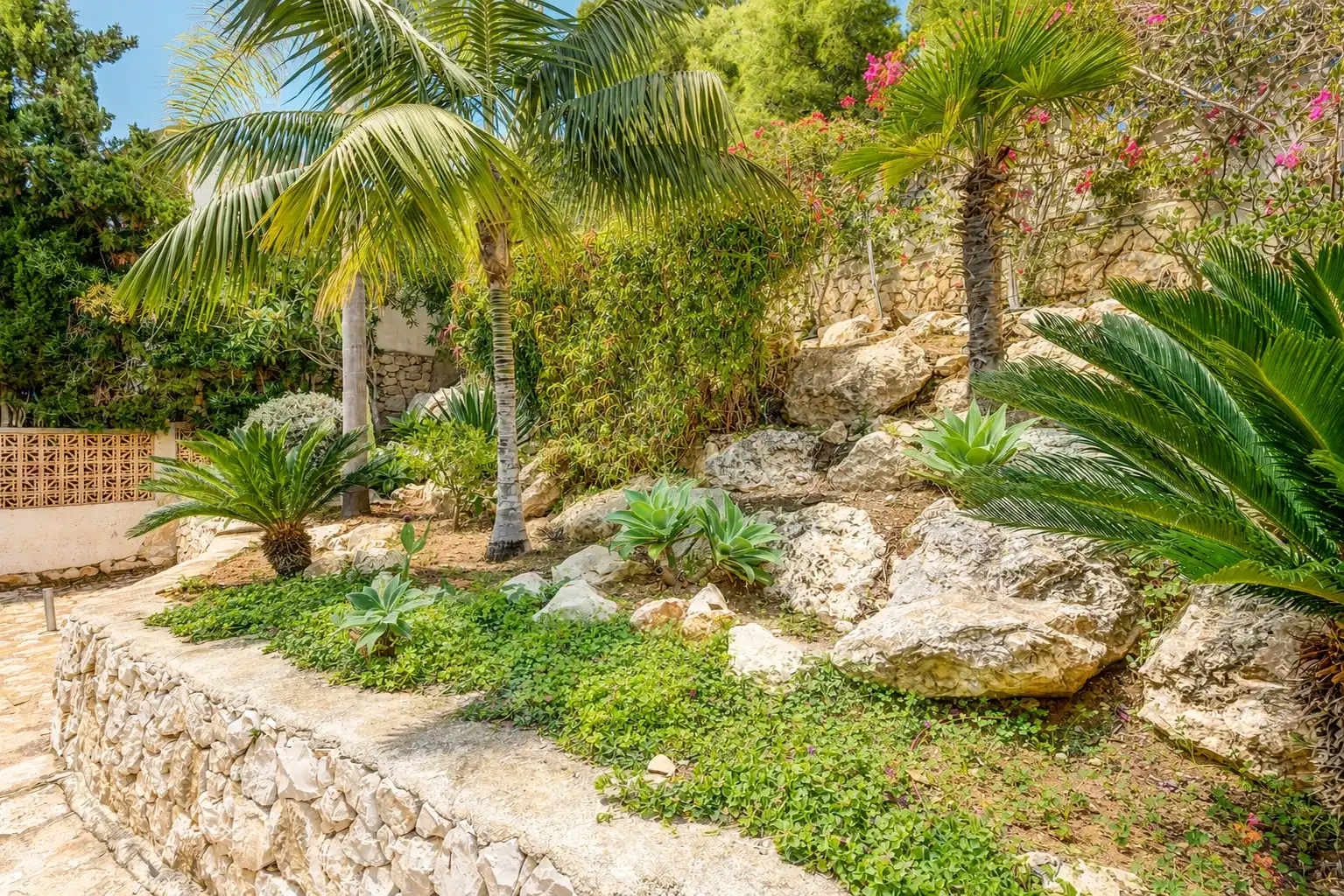 Jardín de Casa o chalet en venta en Jávea / Xàbia con Aire acondicionado y Jardín privado
