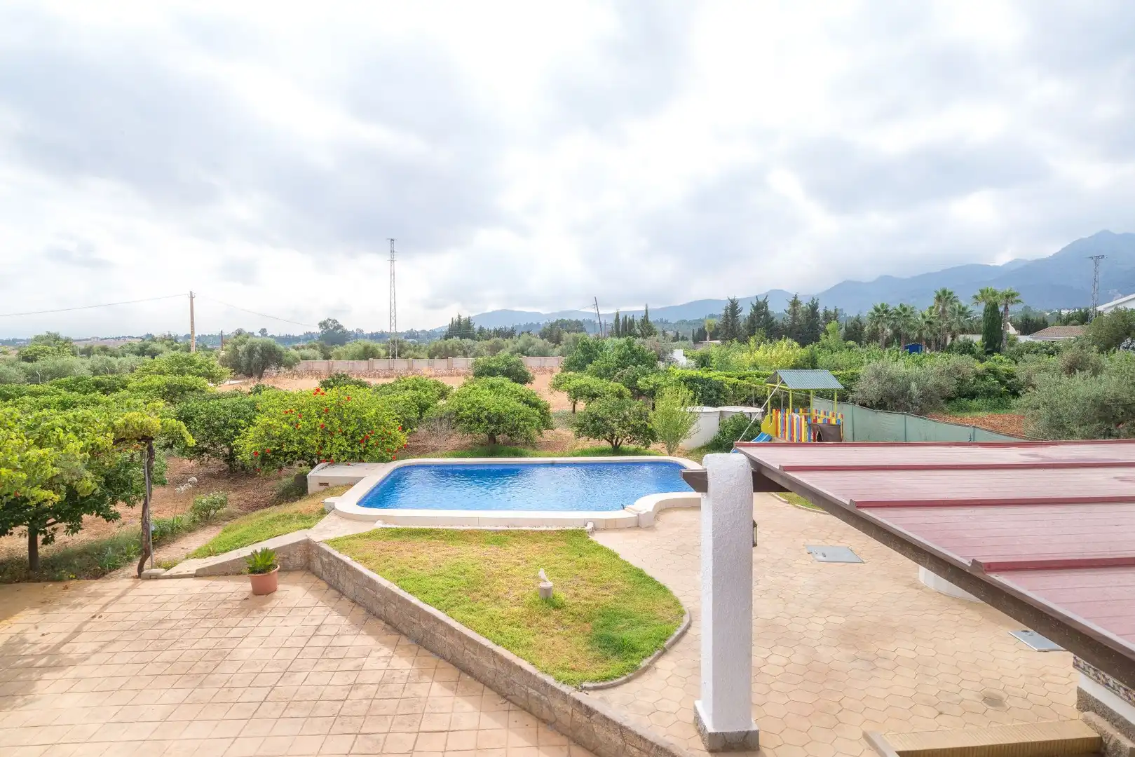 Jardín de Casa o chalet en venta en Alhaurín El Grande con Aire acondicionado, Calefacción y Jardín privado