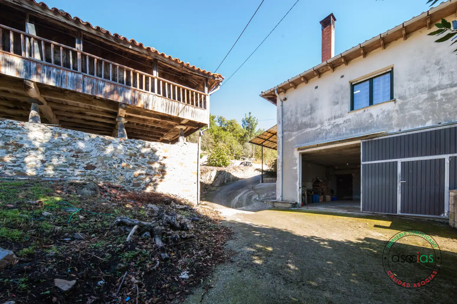Vista exterior de Casa o chalet en venta en Tineo con Calefacción, Jardín privado y Terraza