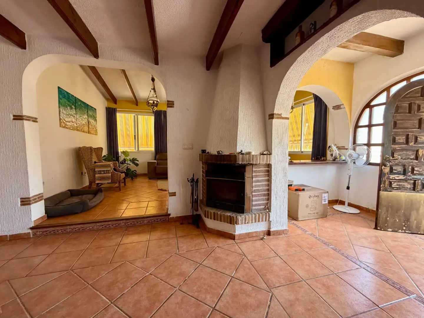 Living room of Houses for sale in El Campello  with Air Conditioner, Heating and Terrace
