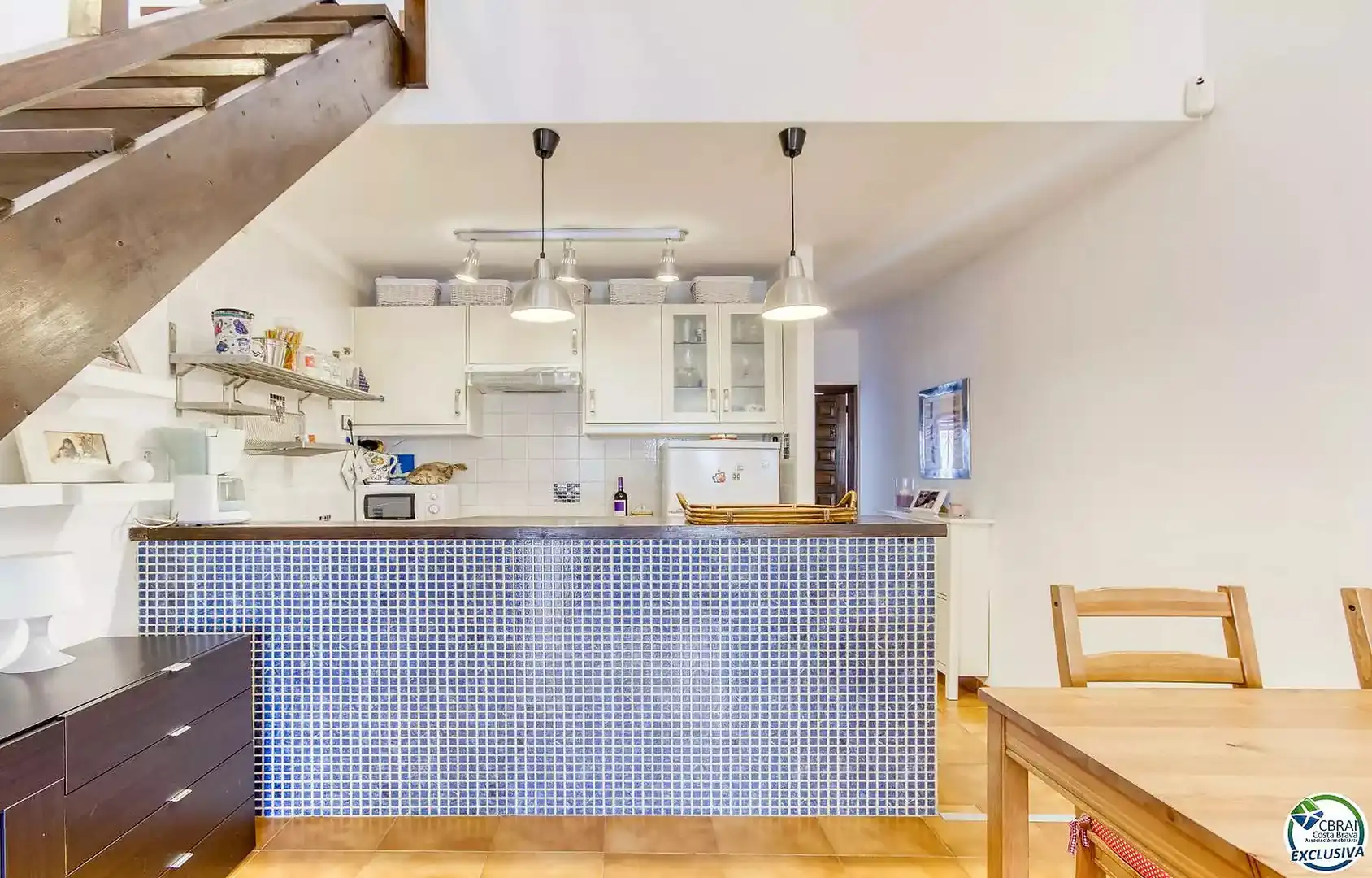 Cocina de Casa o chalet en venta en Garrigàs con Terraza y Amueblado